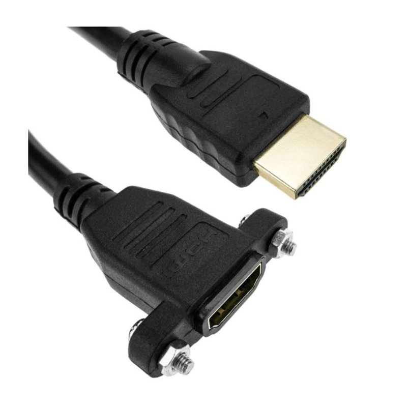 Cable adaptador HDMI Macho a Micro HDMI Hembra de 20 cm