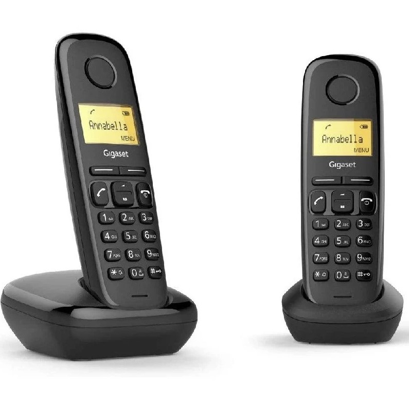 Gigaset Teléfono Fijo Inalámbrico S850 Con Auricular Bluetooth Negro