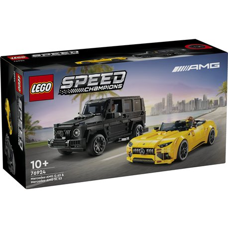 LEGO Speed Champions - Mercedes-AMG G 63 y Mercedes-AMG SL 63 - 76924