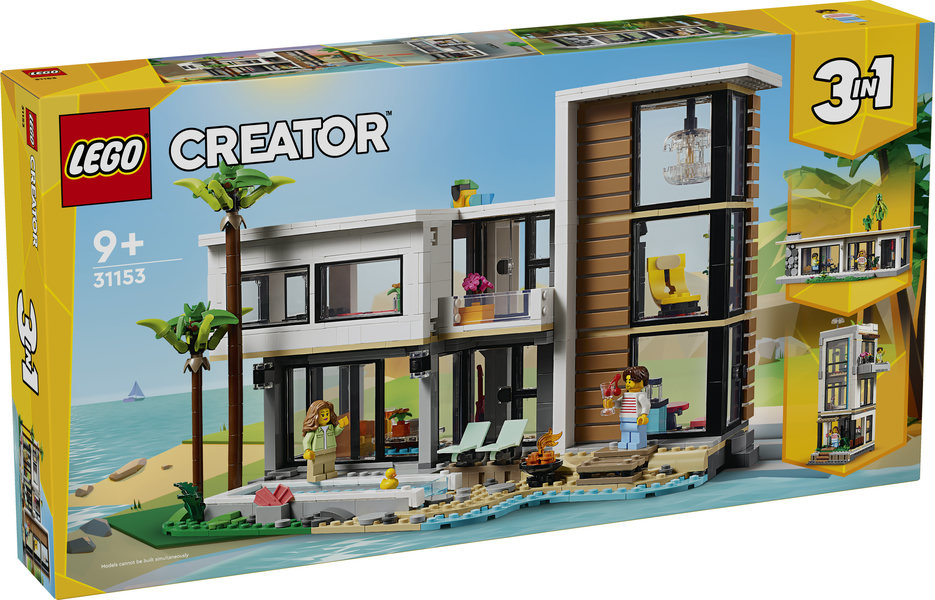 LEGO Creator Casa Moderna 31153 Mundo Consumible Tienda Informatica Jugueteria Artes Graficas