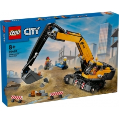 LEGO - Excavadora de Obra Amarilla - 60420