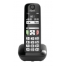 Gigaset E270 Telefono Inalambrico DECT Ayuda Visual y Auditiva Teclas Grandes Negro (Outlet)