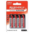 Fujienergy Pack de 4 Pilas Alcalinas LR06 AA 1.5V