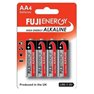 Fujienergy Pack de 4 Pilas Alcalinas LR06 AA 1.5V