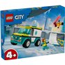 LEGO City - Ambulancia de Emergencias y Chico con Snowboard - 60403