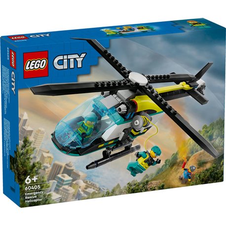 LEGO City - Helicóptero de Rescate para Emergencias - 60405