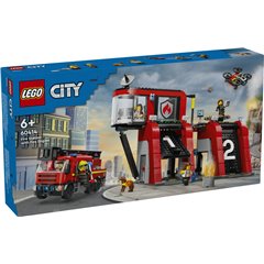 LEGO City - Parque de Bomberos con Camión de Bomberos - 60414