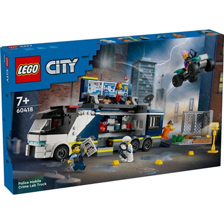 LEGO City - Laboratorio de Criminología Móvil de la Policía - 60418