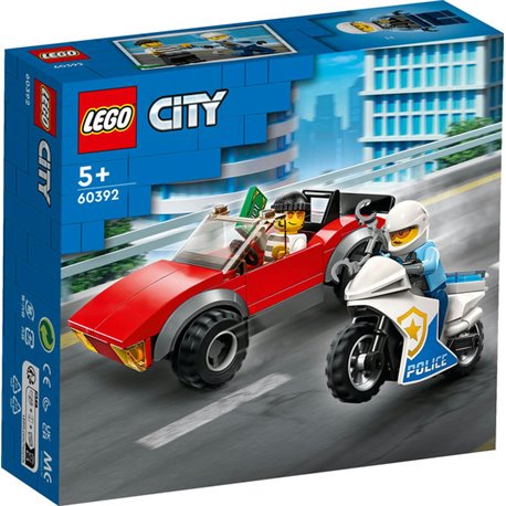 LEGO City - Moto de Policía y Coche a la Fuga - 60392