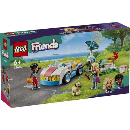 LEGO Friends - Coche Eléctrico y Cargador - 42609