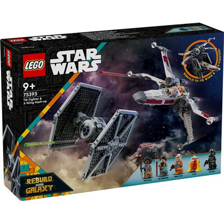 LEGO Star Wars - Caza TIE y Ala-X Fusionados - 75393