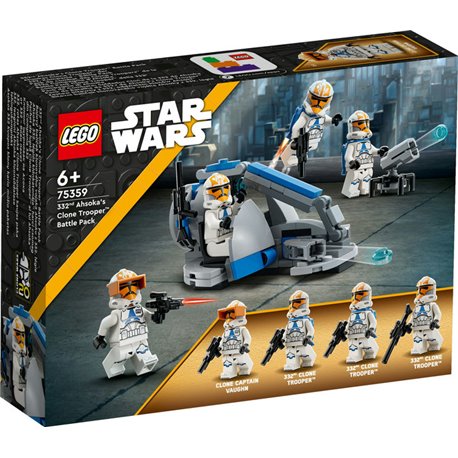 LEGO Star Wars - Pack de Combate: Soldados Clon de la 332 de Ahsoka - 75359