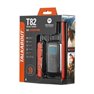 Motorola T82 Walkie Talkie Pack 2 Baterias Negro Naranja (Outlet)