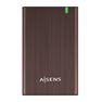 Aisens Caja Externa 2.5'' Disco Duro SATA USB 3.0 / 3.1 Marron