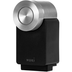 Nuki Smart Lock Pro 4 Generacion Cerradura Wifi y Matter Negro + Power Pack