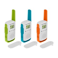 Motorola T42 Walkie Talkie Pack 3 Colores