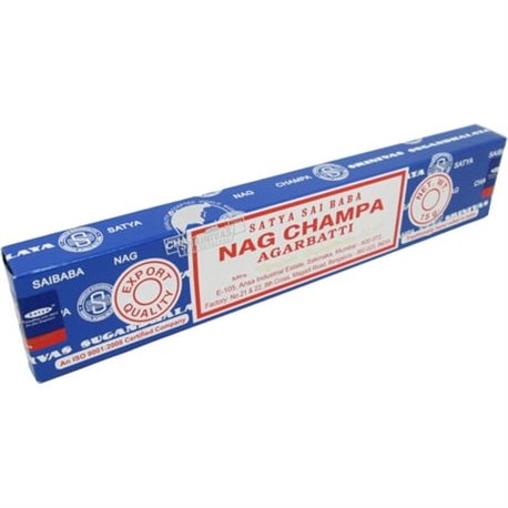 Satya SAI BABA NAG Champa Incienso 15Gr.