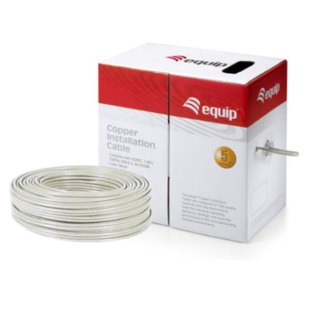 Equip Cable UTP Cat 6 Bobina 305 Metros 23AWG LSZH LSOH