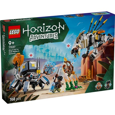 LEGO Horizon - Aloy y Varl vs. Cangrejo y Dientes Serrados - 77037