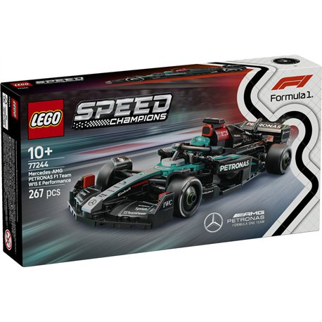 LEGO Speed Champions - Coche de Carreras Mercedes-AMG F1 W15 - 77244