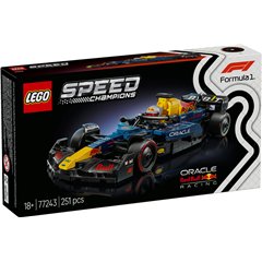 LEGO Speed Champions - Coche de Carreras Oracle Red Bull Racing RB20 F1 - 77243