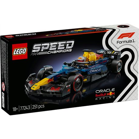 LEGO Speed Champions - Coche de Carreras Oracle Red Bull Racing RB20 F1 - 77243