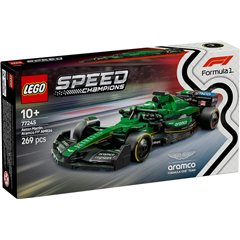 LEGO Speed Champions - Coche de Carreras Aston Martin Aramco F1 AMR24 - 77245